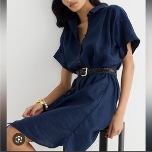 J.‎ Crew Baird mcnutt Irish linen relaxed fit shirt dress